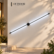 Axis Pivot Linear Wall Light – A / black, 80 cm / 16 W, Cool white
