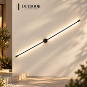 Axis Pivot Linear Wall Light – A / black, 100 cm / 20 W, Neutral white