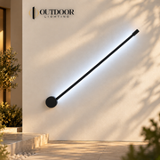 Axis Pivot Linear Wall Light – B / black, 80 cm / 16 W, Cool white
