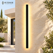 LumaLine Pro TRIAC Dimmable Outdoor Wall Light – 150 cm / 36 W, Warm white dimmable