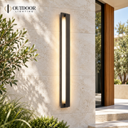 LumaLine Stainless Dimmable Outdoor Wall Light – Neutral white dimmable, 50 cm