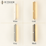 Sentinel Motion Sensor Wall Light finish and color options