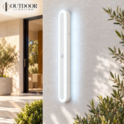 Sentinel Motion Sensor Outdoor Wall Light – White, A, 150 cm / Cool white