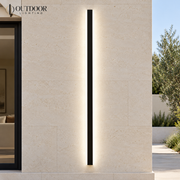 Vista Long Strip Outdoor Wall Light – 170 × 8 cm, Neutral white (4000K)